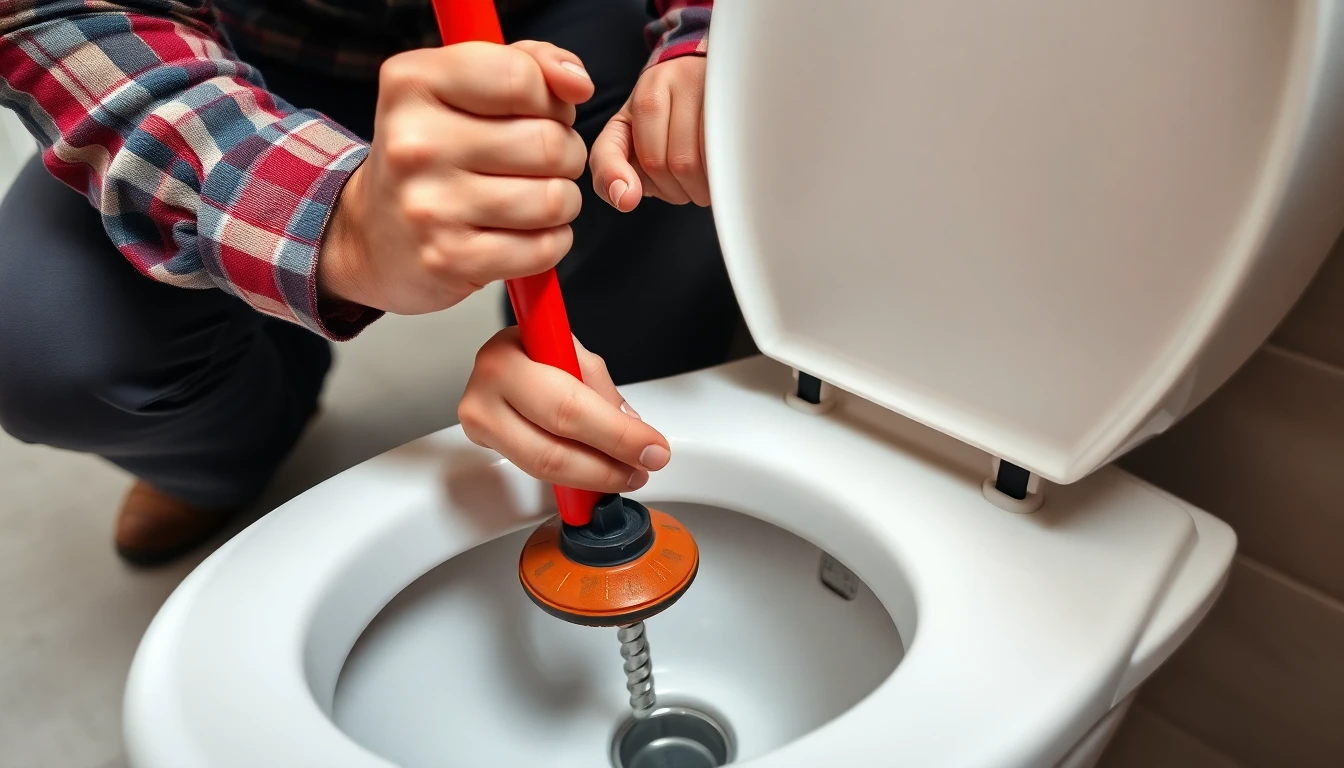 Clogged Toilet Repair